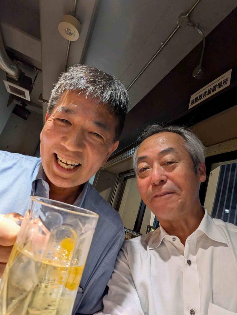 学会への参加と懇親会